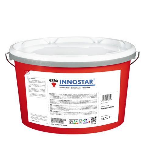Peinture minérale blanche d'intérieur lavable - KEIM INNOSTAR