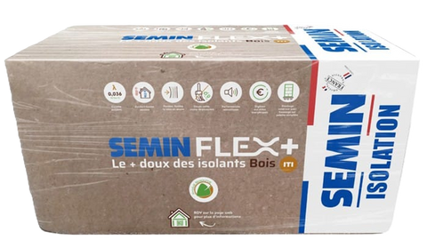 Panneaux de laine de bois DOUG Flex plus - SEMIN